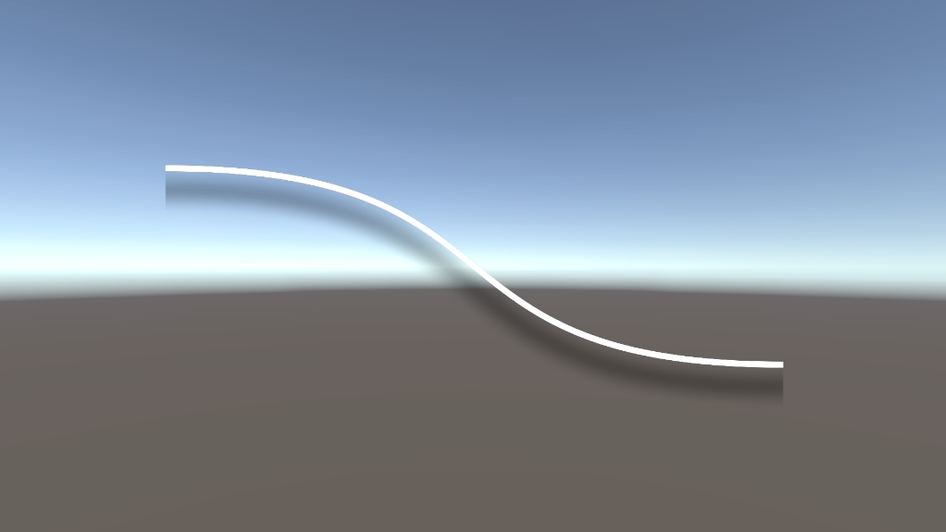 Equal Width Bezier Curve